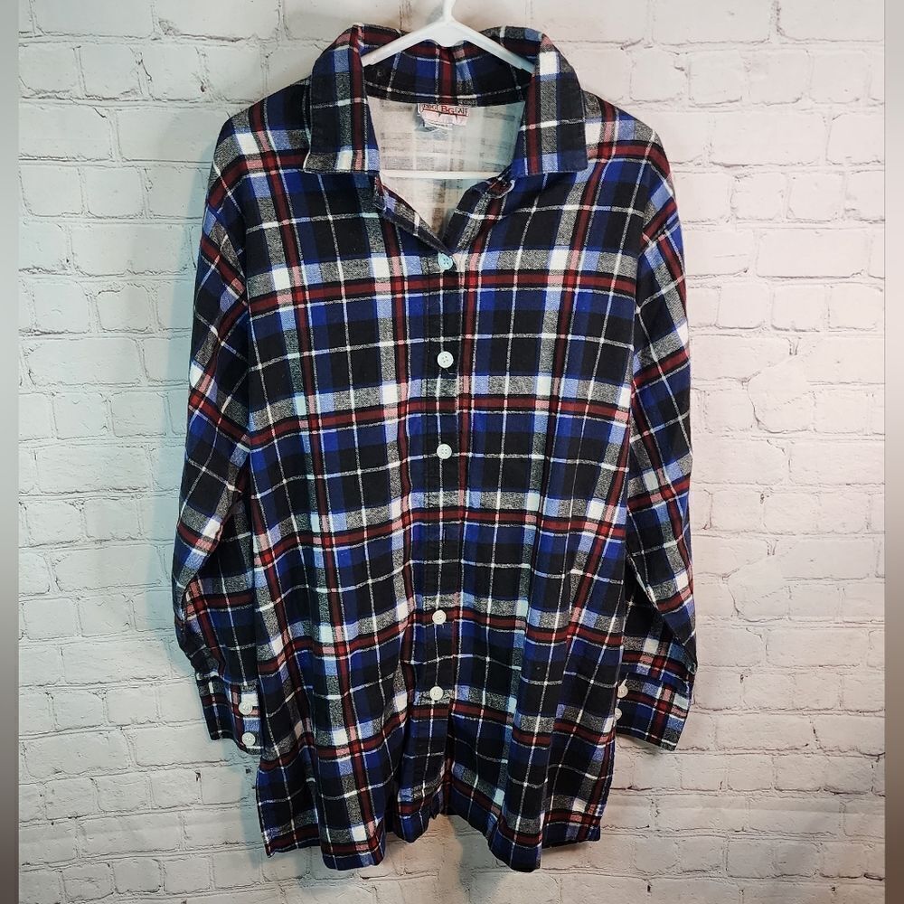 Men's Bridge Gate flannel shirt, size Large